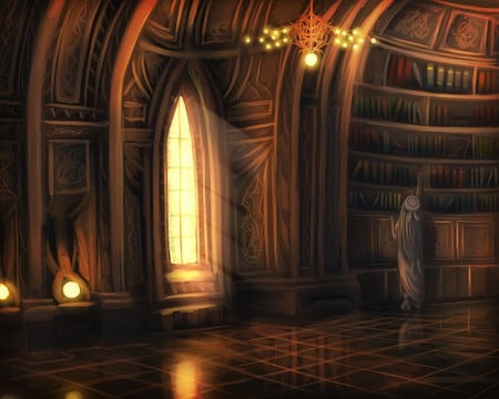 the library - library, touhou