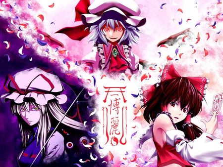 touhou girls - girls, touhou