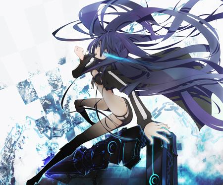 vocaloid - vocaloid, black rock shooter