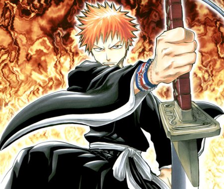 Ichigo - anime, girubatto, bleach