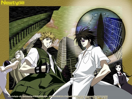 Get Backers - ginji amano, get backers, mido ban, anime, girubatto