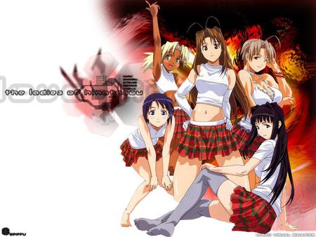 Love Hina - love hina, girubatto, anime