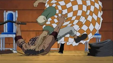 Hardest Anime Punch Ever!!! - anime, girubatto, one piece