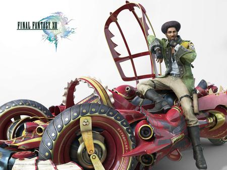 final fantasy XIII - bike, game, final fantasy xiii