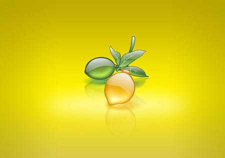 lemon - lemon, abstract, cool, 3d, complex