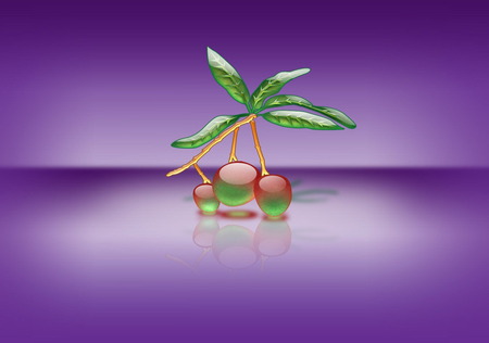 mango - abstract, complex, 3d, cool, mango