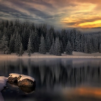 WINTER ON THE LAKE