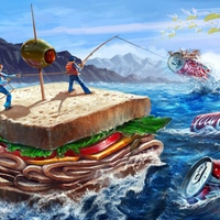 The Giant Sandwich Boat