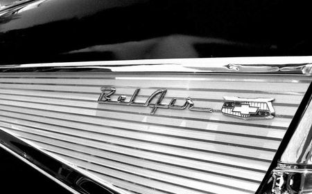 57 Chevy - 57 chevy, car, closeup, classic