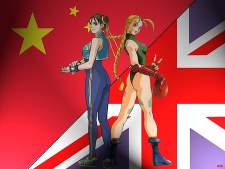 Street Fighter - fighter, anime, female, girl, chun li, street, lady, cammy, woman