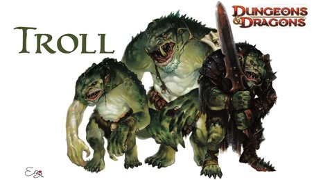 Dungeon and Dragons Troll - fantasy, game, dungeon and dragons, troll