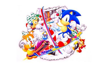 Snow~cone - tails, electric snow, ski, white, chicken, red, snow, blue, electric snow rider, orange, video games, sonic