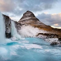 Frozen Waterfall