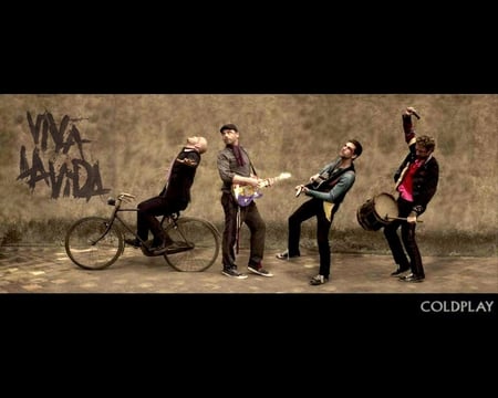 Coldplay - guy barryman, coldplay, john buckland, band, rock light, chris martin, music, will champion, viva la vida