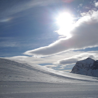 Contrast in the Alps