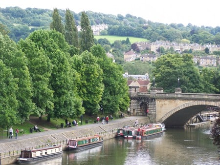 Bath - nature, bridge