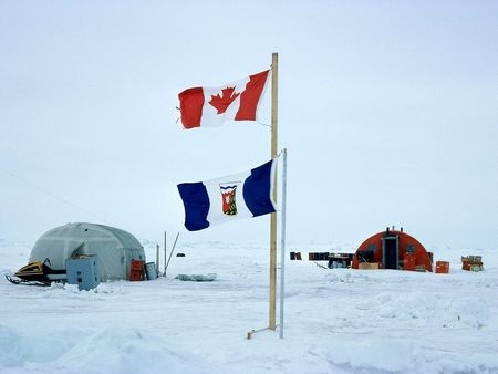 The North Pole - cold, photography, camp, winter, north pole