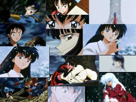 Inuyasha - anime, kagome, inuyasha