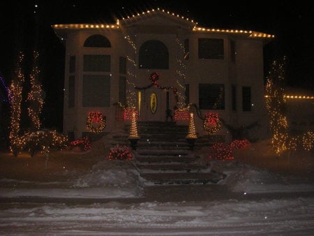 xmas in Edson - lites