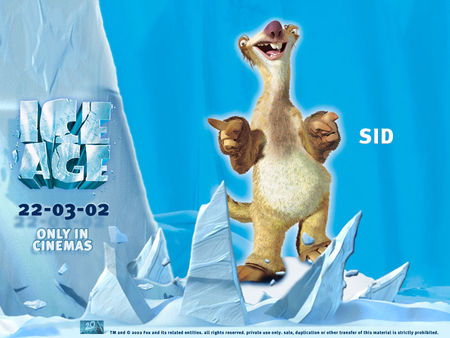 Ice Age Sid - 3d animation, graphics, ice age, sid