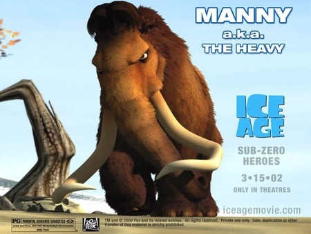 Ice Age - 3d animation, ice age, graphics, 20th century fox