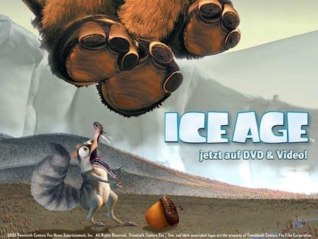 Ice Age / German bill - 3d animation, ice age, graphics, 20th century fox