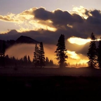 Yosemite sunset