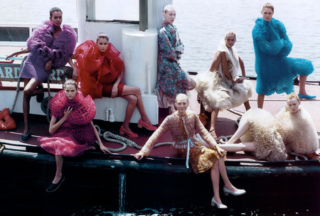 Vogue USA  - maggie rizer, editorial, vogue, colette p, meisel, missy rayder, fashion, karen elson, art, liya kebede, carmen kass, caroline ribeiro, steven meisel