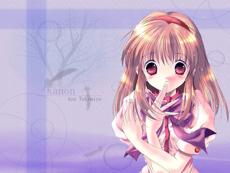 Kanon - anime, girls, kanon