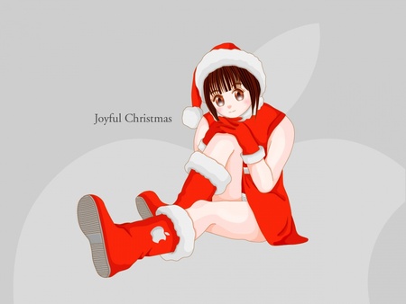 Christmas Anime - anime, girls, christmas