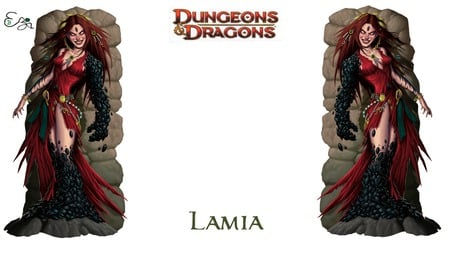 Lamia from Dungeon and Dragons 4th Edition. - 4th edition, lamia, games, dungeon and dragons