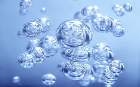 water-bubbles - water-bubbles, abstract, complex, 3d, cool