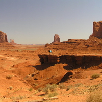 Navaho in Monument Valley