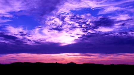 Change Subject - clouds, colorful, ray, blue, light, mountain, sky, fascinating