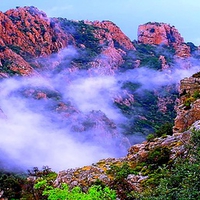 Amazing Mist Between Mountain