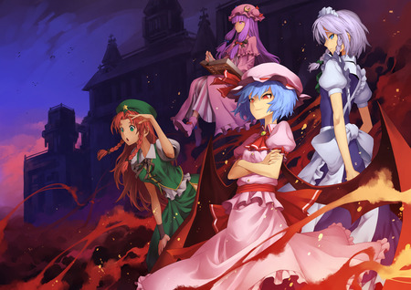 touhou girls