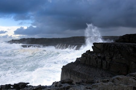 Atrium - sky, nature, waves, coasts