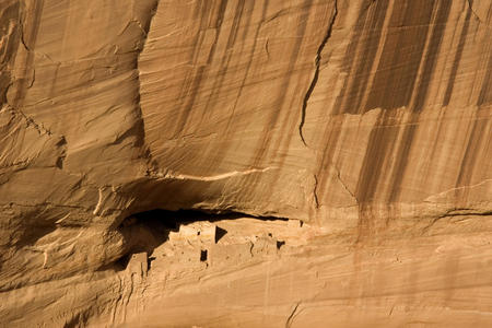 A cave in a mountain - cave, mountain