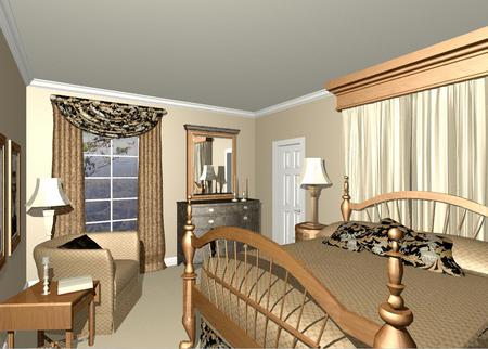 Room - abstract, furniture, bedroom