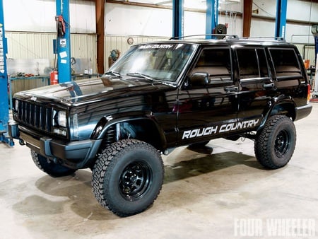 Rough Country Cherokee XJ 4.5inch Lift  Long Arm - jeep, wrangler, cherokee, xj