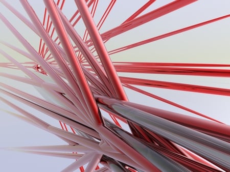 Genjutsu - white, red, 3d and cg, abstract