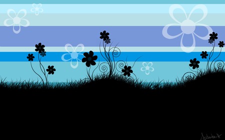 Flower Wallpaper by katiepox.jpg - flower, purple, blue