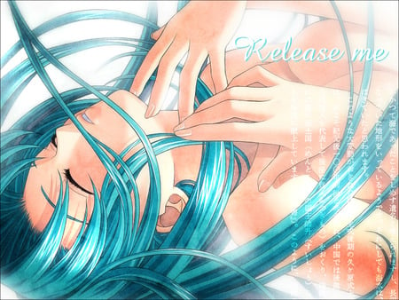 Miku - hatsune miku, blue hair, sexy, girl, vocaloid, anime, long hair, cute