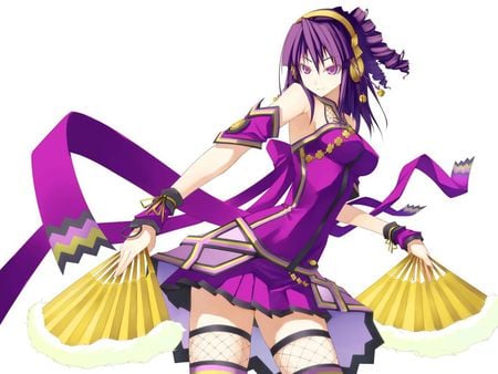 Best purple - girls, anime, walls, warriors, battles