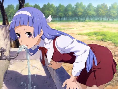 Kannagi ç¾Žã—ã„å°‘å¥³ - walls, school, life counts, anime, series