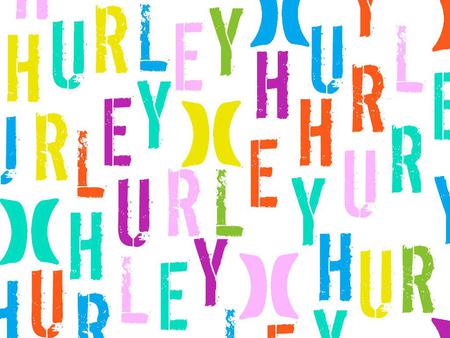 Hurley Colorful - skateboards, rainbow, board, skate, logo