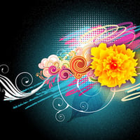 flower vector designs 1080P HD. jpg