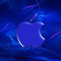 Blue apple logo