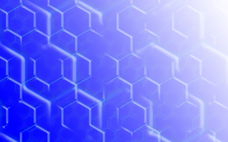 Polygon Nights - polygons, backgrounds, wallpapers, blue