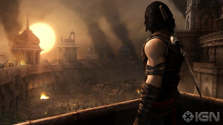 prince of persia the forgotten sands - warrior, prince of persia-the forgotten sands, sword, rising, action, adventure, video game, prince of persia